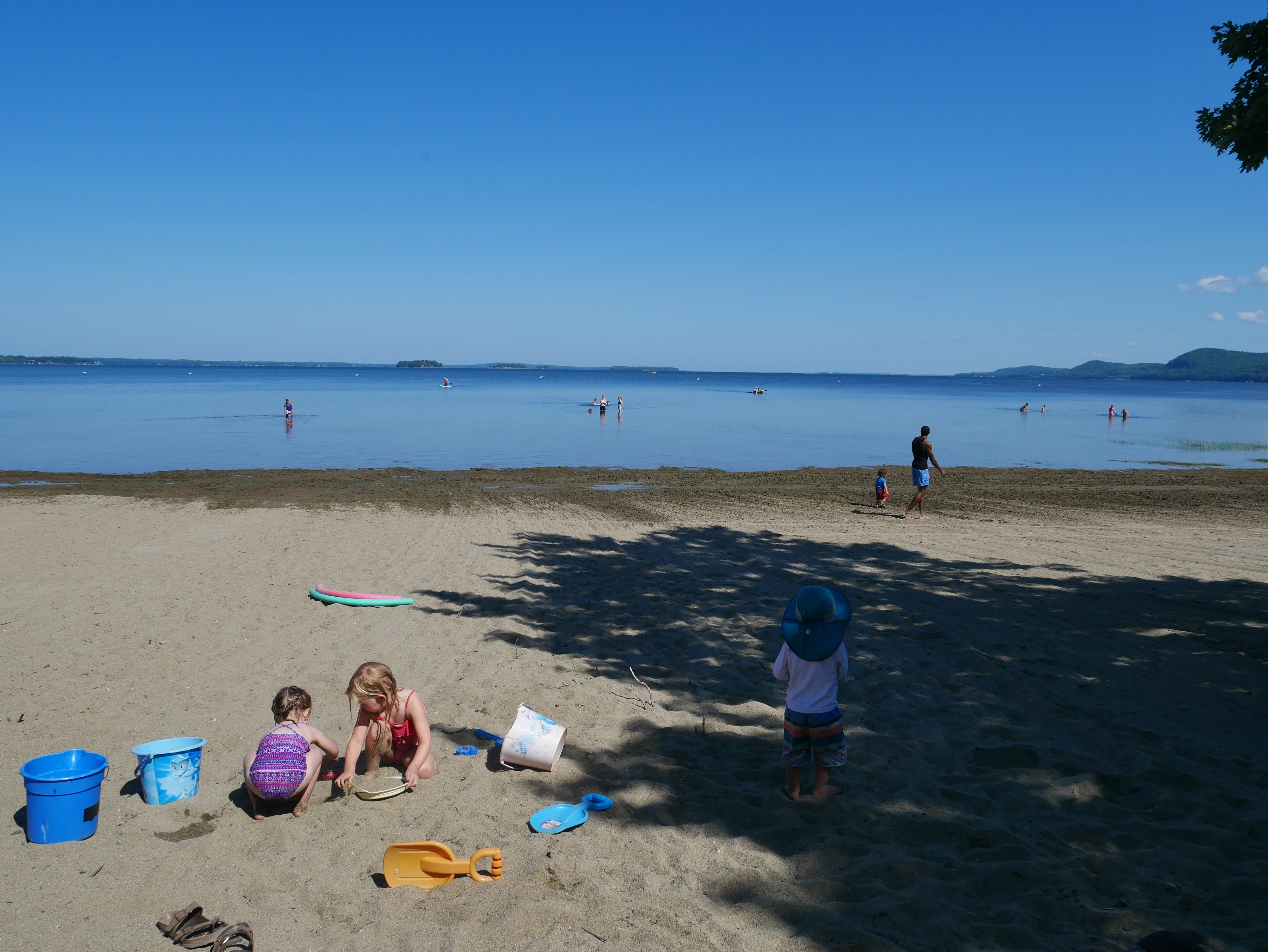 Lake Champlain Islands Sand Bar Beach