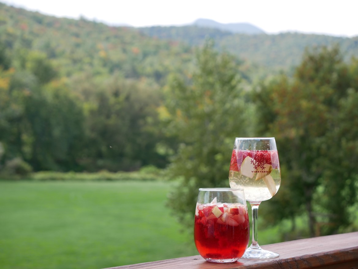 Fall cocktails wine and hard cider